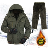 Демисезонный удерживающий тепло комплект для работы, удерживающая тепло утепленная куртка, пуховик, защита от ожогов