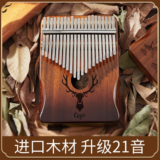 cega21音卡林巴拇指琴21音初学者女生正品手指姆钢琴易学乐器专业
