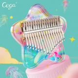 Cega Crystal Transparent Thumb Piano Подлинный 21 Thone Kalinbaqin 17 звук для начинающего музыкальный инструмент для пианино