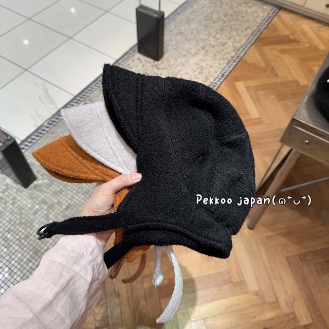 National .57cm CA4LA TAM02631 CHARICO flight hat autumn and winter wool ear protection warm hat