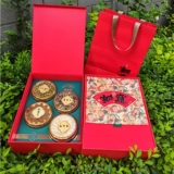 Чангбай Маунтин четыре сокровища подарочная коробка северо -восток Американский женьшень корейский женьшень олень рога Гинзэж