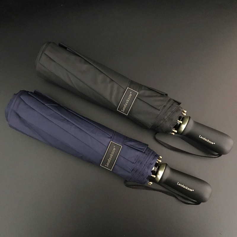 欧士多娜超大1.23米十骨加固防风三折手动晴雨伞双人折叠商务雨伞,淘宝优惠券,粉丝福利购,淘宝优惠卷