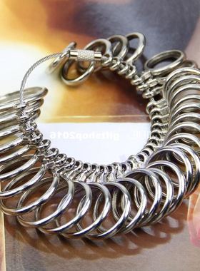 Standard Jewelry Tool Size Finger Ring Metal Sizer
