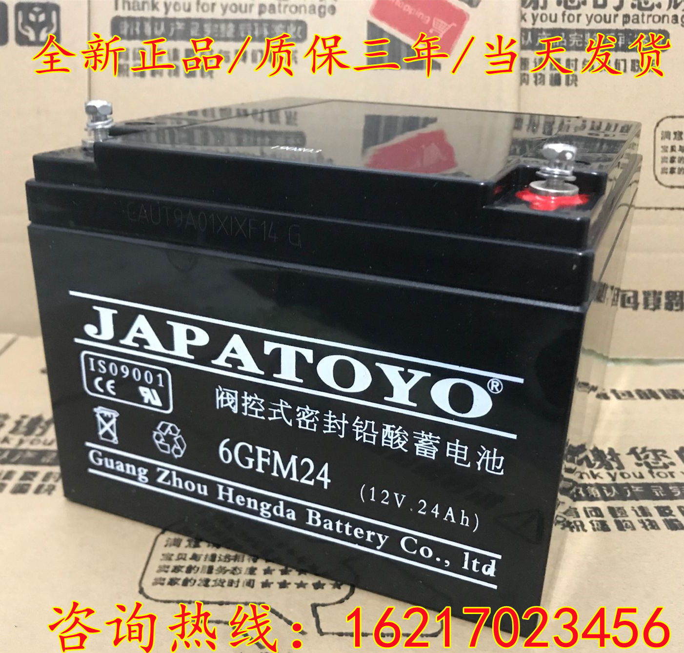 JAPATOYO东洋蓄电池6GFM24/12v7a17a18a20a24a38a40a65a100a120ah