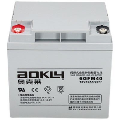 AOKLY奥克莱蓄电池12V7ah9a19a18a20a24ah38a40a55a65a100ah120ah - 图3