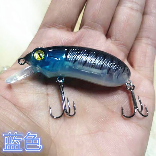 路亚饵CC60缓沉沉水小米诺通杀钓鲈鱼马口翘嘴鱼远投假饵摇滚胖子 - 图0