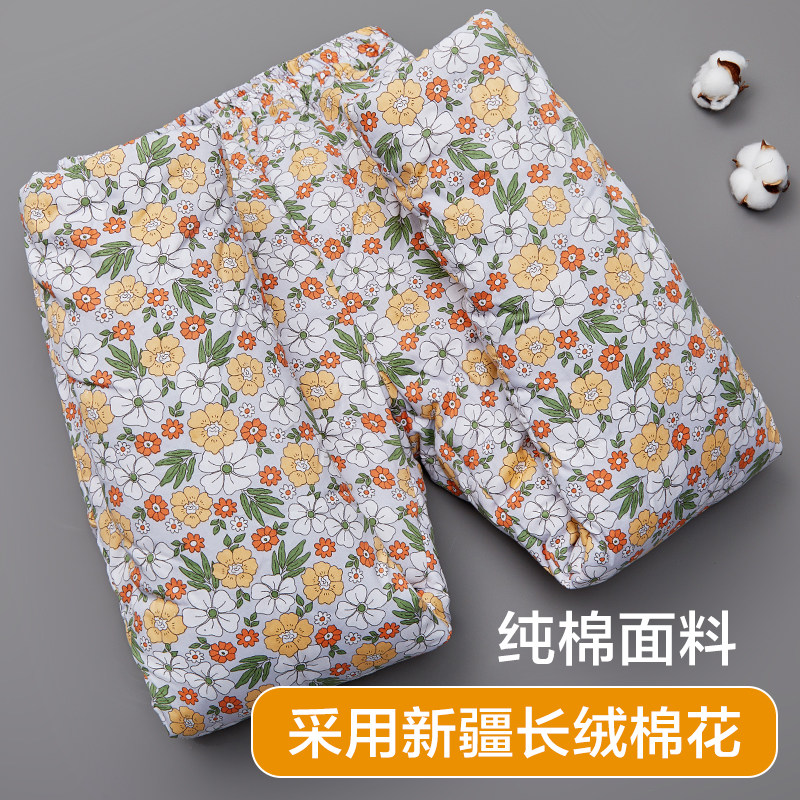 纯手工棉花棉裤女 妈妈装加厚高腰深裆保暖裤 冬中老年人内外穿裤,淘宝优惠券,粉丝福利购,淘宝优惠卷