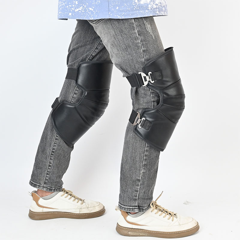 冬季摩托车护膝盖保暖防寒骑车防风电动车护膝骑行专用羊毛男女士 - 图3