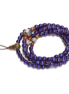 京金大吉祥陶瓷手串礼盒装