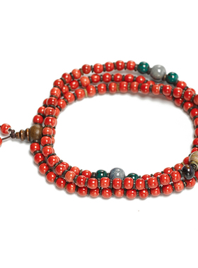 京金大吉祥陶瓷手串礼盒装