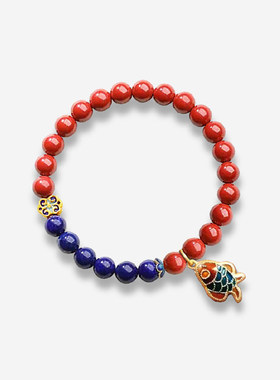 普陀手串京金陶瓷祝福国潮风