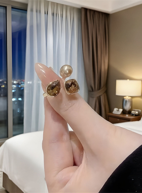 姿茉女铜合金复古不褪色戒指