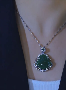姿茉钛钢唇链女不褪色项链