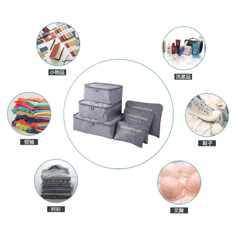 旅行收纳包行李箱分装衣服打包袋 miyo箱包旅行袋