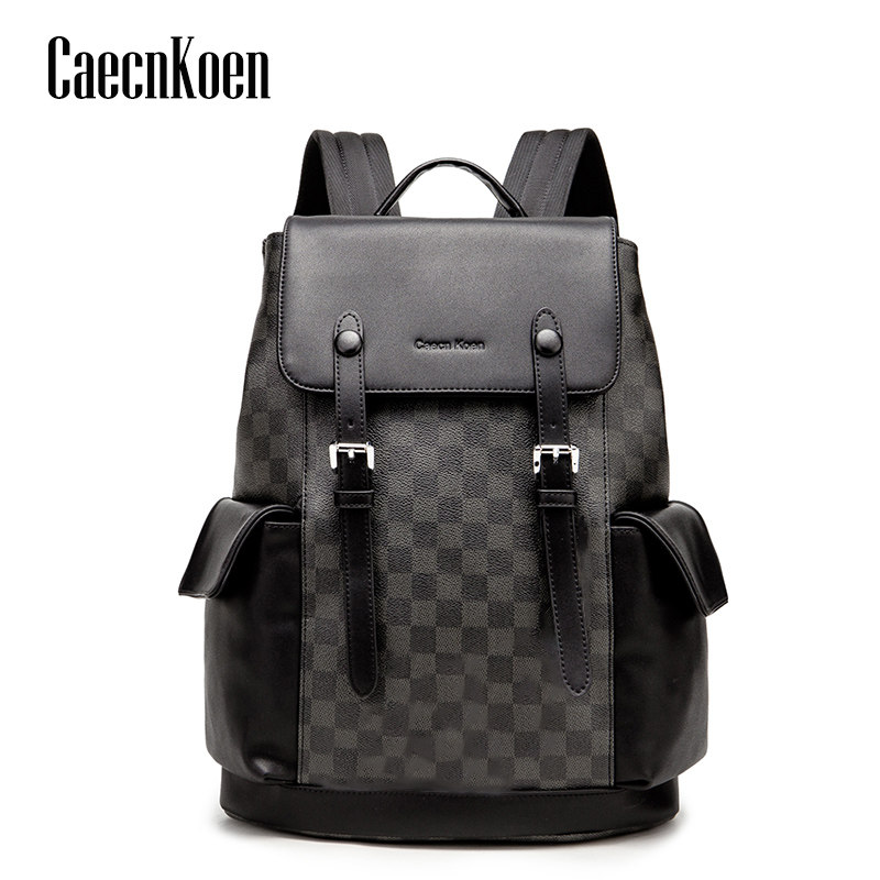 ck男士时尚潮流大容量电脑包男包 琉璃苣箱包双肩背包