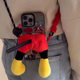 Cute Mickey butt doll can be worn cross-body with mobile phone lanyard mobile phone case accessories bracket hanging chain back clip mobile phone back clip
