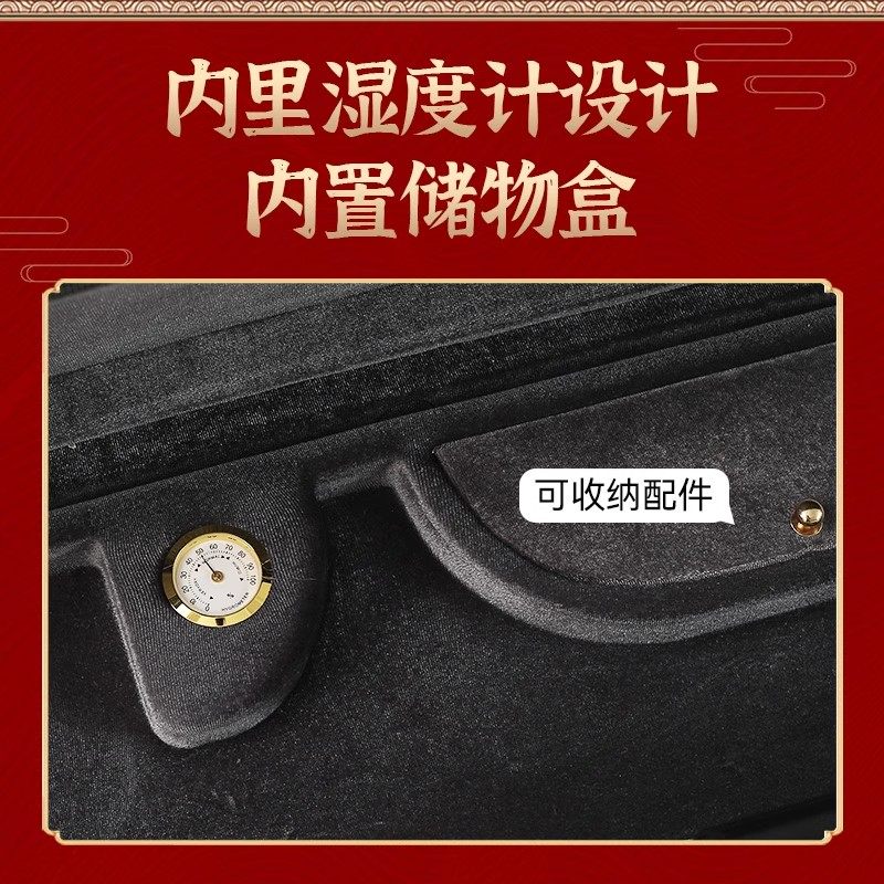 新式双肩背二胡盒子 ABS树脂琴盒防盗密码锁湿度计二胡硬包专用盒,淘宝优惠券,粉丝福利购,淘宝优惠卷