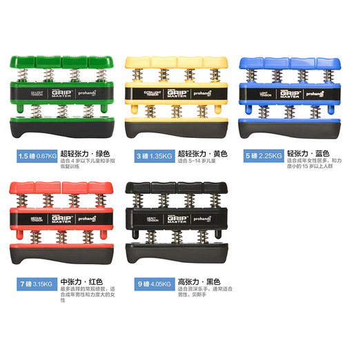 美国ProHands GRIP吉他指力器钢琴手指训练器握力器初学者练习器 - 图2