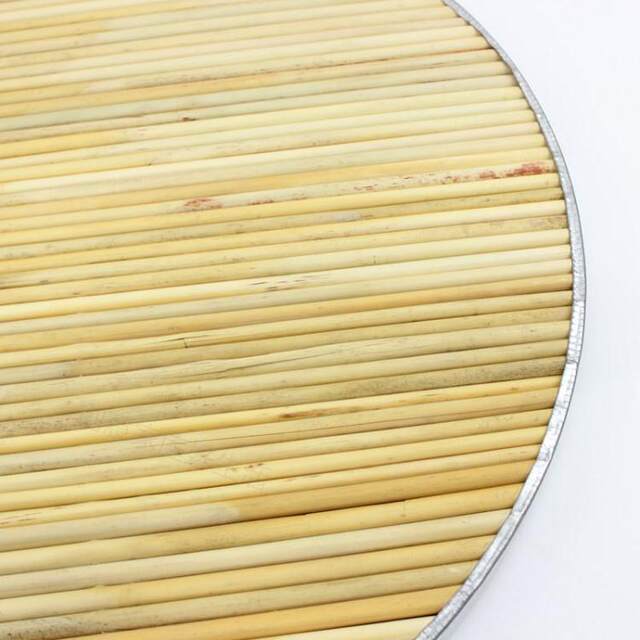 Sorghum stem natural tray cover curtain not stick