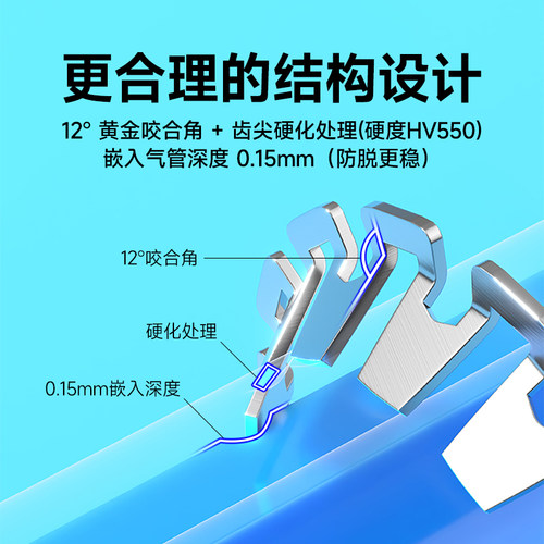 TWSNS台匠山耐斯气动气管三头通快速接头三通快插PE/4/6/8/10/12/ - 图3