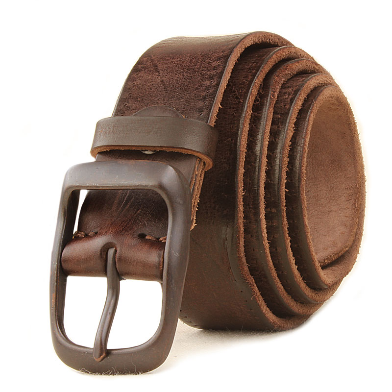 复古皮带店铺复古手工皮带女简约百搭韩国头层牛皮ins风真皮腰带女牛仔裤带潮3