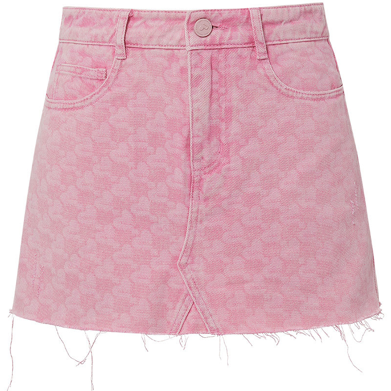 泫雅同款dzzit地素2022夏牛仔裙裤 dzzit休闲裤