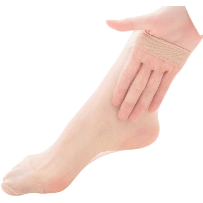 浪莎丝袜女夏季薄款水晶丝短袜耐磨防勾丝女士短筒黑色肉色钢丝袜,淘宝优惠券,粉丝福利购,淘宝优惠卷