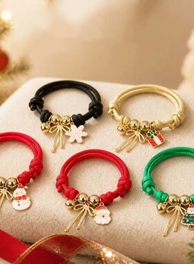 Chistmas Baided Hand Chain Santa Claus Chistmas e Woven