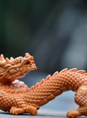 桌面16.5紫檀木守护神铜合金木制工艺品家居装饰品复古times客厅