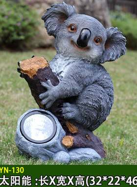 考拉熊猫吊件别墅美陈户外雕塑