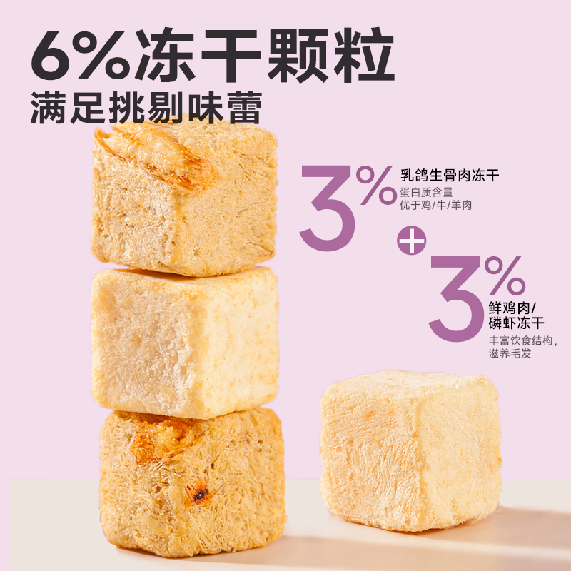 麦富迪猫粮12斤发腮增肥营养通用全期乳鸽羊奶无谷物冻干成幼猫粮