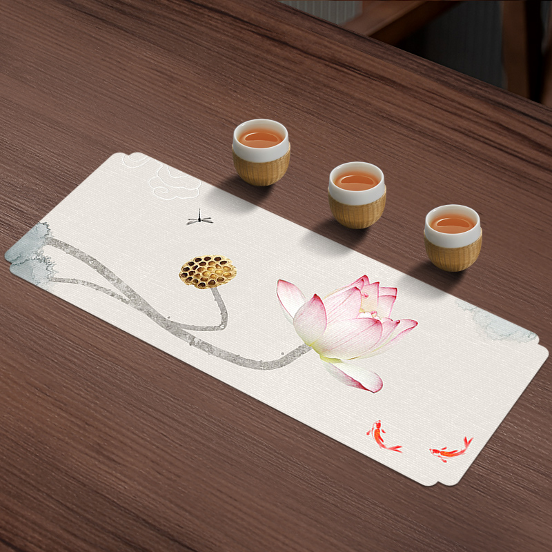 棉麻小茶席禅意桌旗茶具布艺茶几茶桌防水茶巾中式干泡台茶垫杯垫,淘宝优惠券,粉丝福利购,淘宝优惠卷