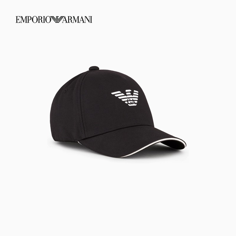 【新年礼物】EMPORIO ARMANI/阿玛尼男女纯棉印花棒球鸭舌帽官方,淘宝优惠券,粉丝福利购,淘宝优惠卷