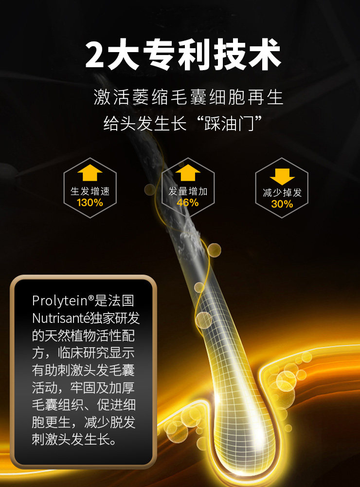 法国biotin生物素hb6b7防脱发男性 YvesPonroy海外其它植物提取物