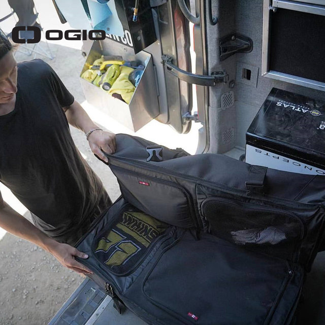 Ogio American motorcycle off-road trolley case helmet bag