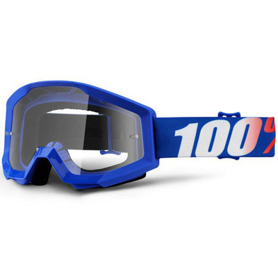 100% goggles with 100% strata coating for fast drop
