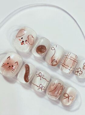 手工穿戴甲贴片可拆卸美甲甲片