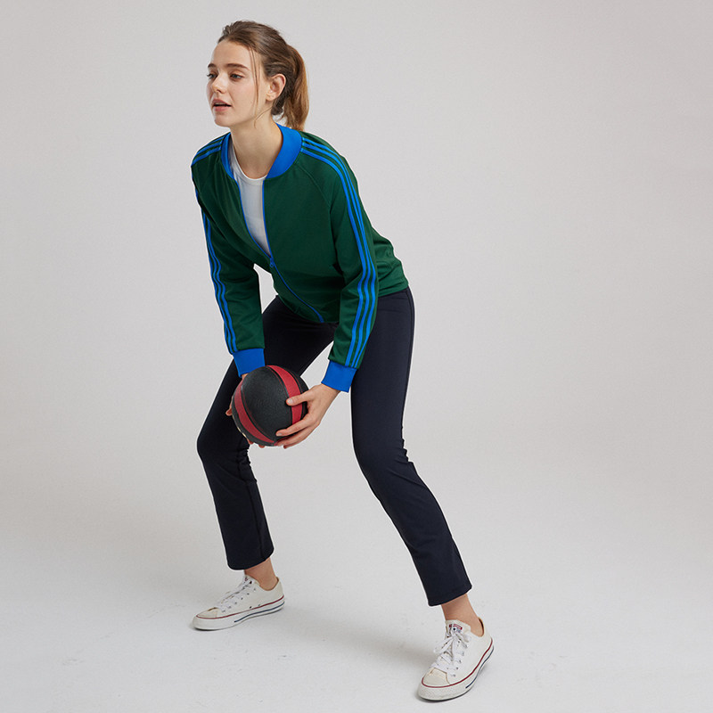 gymna美式复古棒球服宽松休闲开衫学院风速干撞色夹克运动服外套,淘宝优惠券,粉丝福利购,淘宝优惠卷