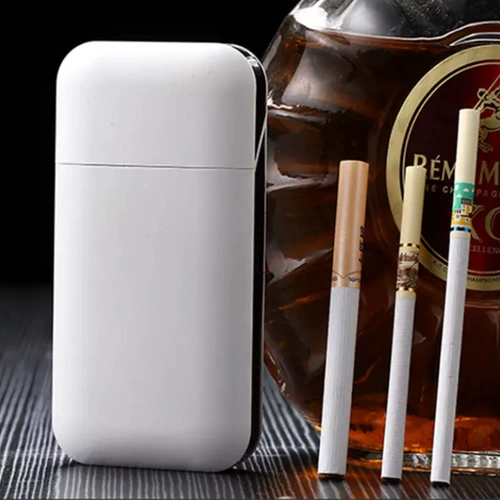 Специальная тонкая сигаретная коробка Hyun Hymen 20 Установлена ​​с более легкой интеграционной личностью супер тонкие мужчины и женские густые тонкие сигареты двойной использование