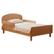 Arbor Music Beech solid wood children's furniture simple children's bed with guardrail #kuka bed