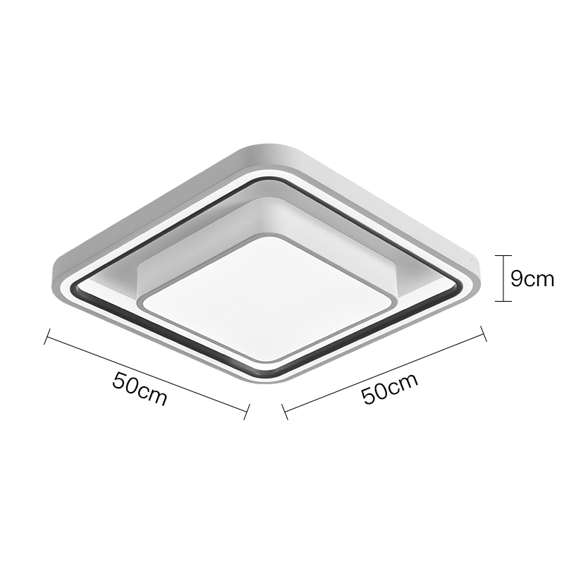 ARROW箭牌护眼吸顶灯现代简约高亮客厅卧室灯具LYA8502WH-50FD - 图2