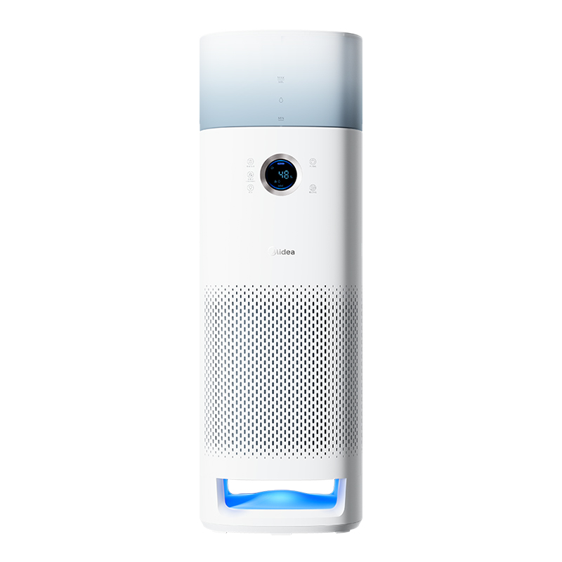 美的空气净化器加湿一体家用除醛杀菌除二手烟雾霾KJ600F-LM1S