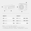 Gree central air-conditioning duct unit 56 bacteria-cleaning self-cleaning
