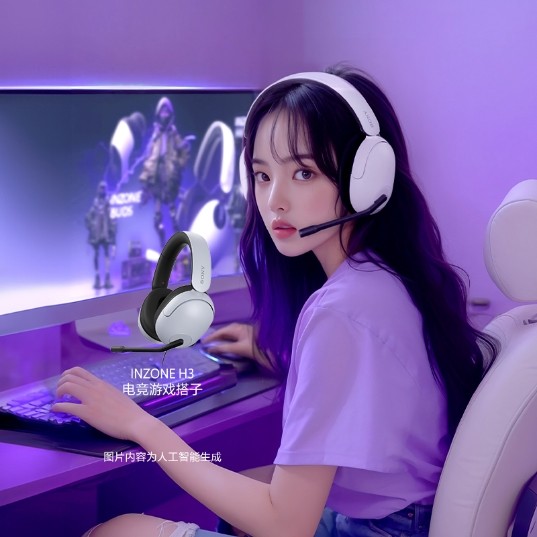 索尼（SONY） INZONE H3 电竞游戏耳机 虚拟7.1声道 有线头戴式,淘宝优惠券,粉丝福利购,淘宝优惠卷