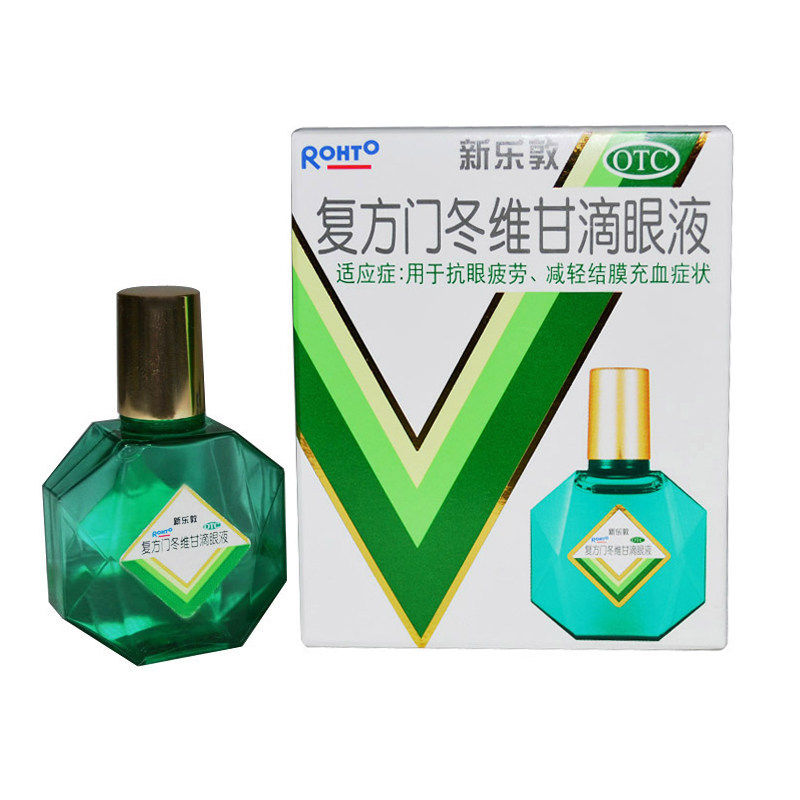 曼秀雷敦新乐敦13ml乐敦滴眼液 宝业保康大药房眼