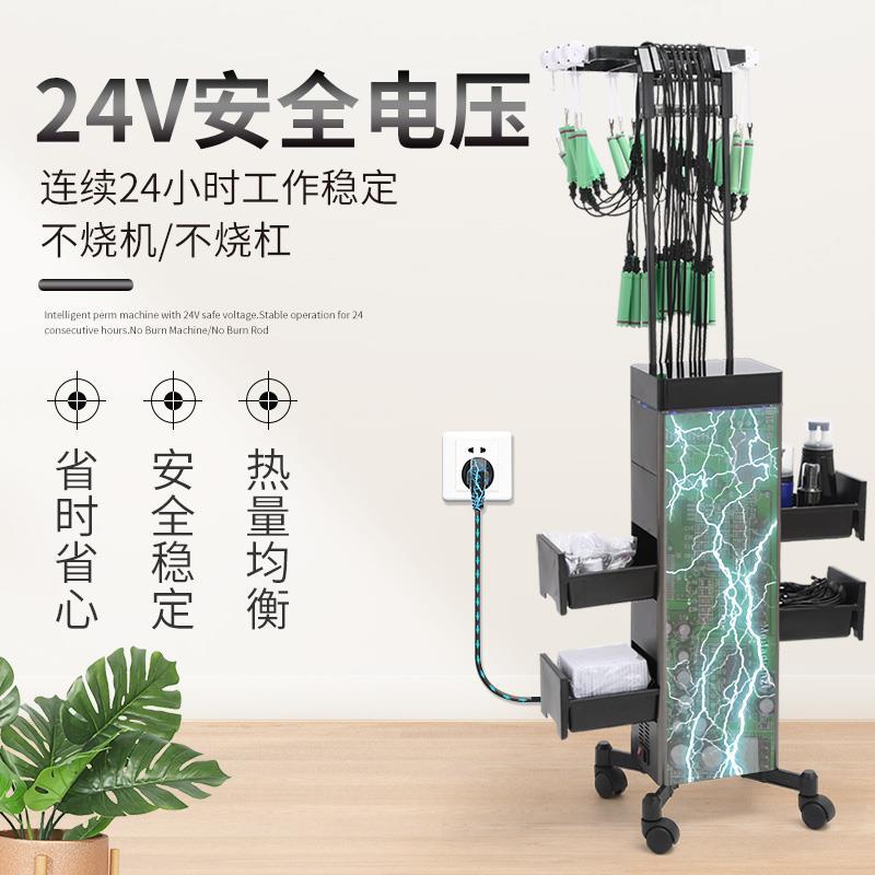 发廊双孔美发加热器烘发机烫发加热器理发店热烫机加热器烫发机器 - 图0