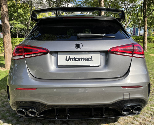 适用于奔驰AMG W177新款A级A35 A45尾翼改装尾翼后扰流顶翼賓士 - 图1