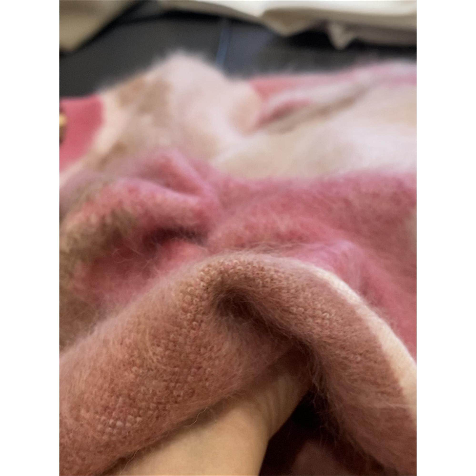 油画感小皮草~山羊绒拉绒提花羊毛拉毛毛衣加厚套头针织衫上衣女,淘宝优惠券,粉丝福利购,淘宝优惠卷