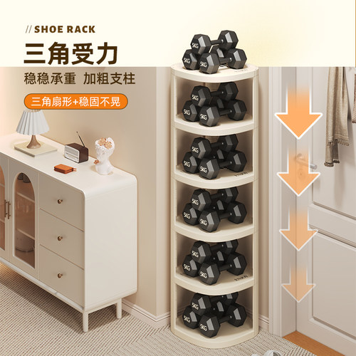 鞋架子家用门口多层小窄简易鞋架入户门收纳宿舍鞋柜2025新款爆款 - 图1