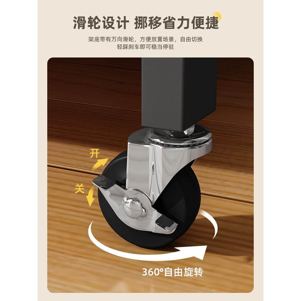 可移动防腐木花架客厅落地式置物架阳台铁艺新款多肉花盆架植物架,淘宝优惠券,粉丝福利购,淘宝优惠卷